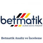 Betmatik Analiz ve İnceleme