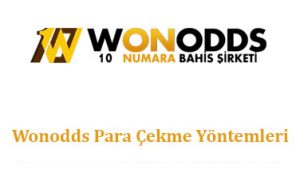 Wonodds Para Çekme Yöntemleri